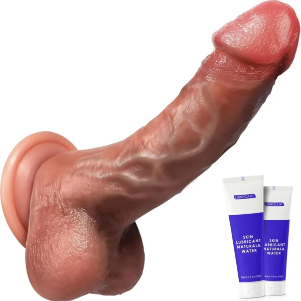 8-Inch Thick Realistic Dildo
