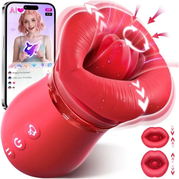 Lips Suction Vibrator