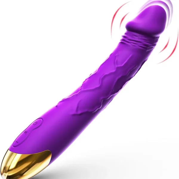Realistic Purple Vibrator
