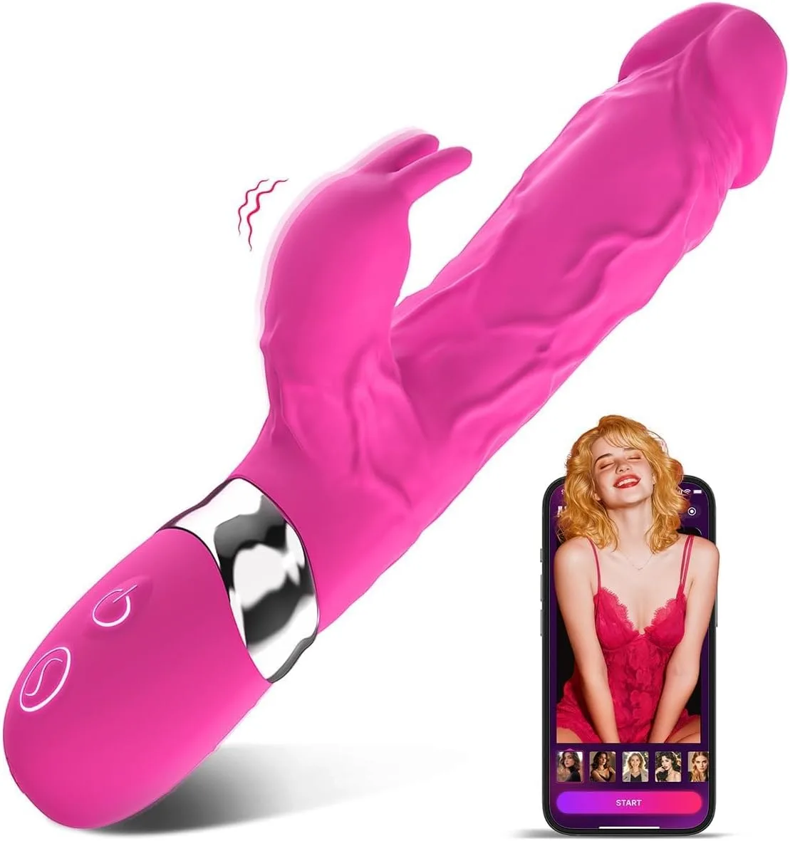 Thick Pink Rabbit Vibrator